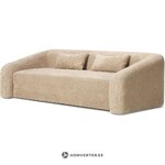Light brown sofa bed (eliot) 230 with cosmetic flaws