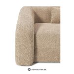 Light brown sofa bed (eliot) 230 with cosmetic flaws