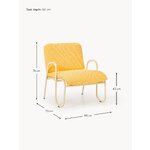 Yellow Garden Armchair (Giovanni)