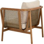 Solid wood design armchair callo ) with a beauty flaw