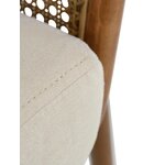 Solid wood design armchair callo ) with a beauty flaw