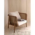 Solid wood design armchair callo ) with a beauty flaw