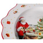 Jõulumotiiviga Taldrik  2 tk (Santa)