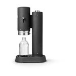 Tumši pelēka dzirkstošā ūdens mašīna carbonator pro (ark) neskarta