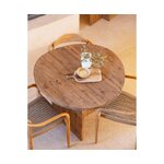 Täispuit Söögilaud Mur (Decowood) d=100