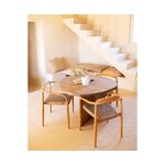 Täispuit Söögilaud Mur (Decowood) d=100