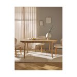 Обеденный стол раздвижной светло-коричневый (калар) 92x180-230 с косметическими дефектами