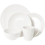 4 valkoisen kulhon setti (delight modern)