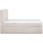 Light beige continental bed (oberon) 180x200