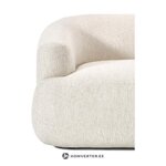 Krēmkrāsas dīvāns (sofa) 190cm ar kosmētisku defektu