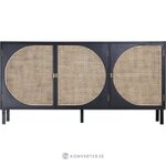 Musta ja ruskea designkaappi lizzie (hkliving), jossa kauneusvirheitä