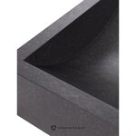 Tamsiai pilka kriauklė Kuveni (La Forma)