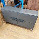 Black cabinet craig (asir) with beauty flaws.