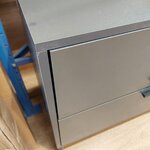 Black cabinet craig (asir) with beauty flaws.
