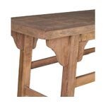 Massiivipuinen design-konsolipöytä (nathalie) kauneusvirheellä
