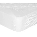 Valge Puuvillane Kummiga Voodilina White (Creare & Sourcing)90x200