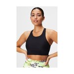 Mustat naisten urheiluliivit, ei pomppimista (fabletics)