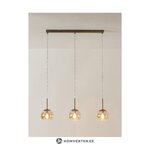 Zelta dizaina kulonu lampa (hamilton) ar defektiem