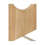 Helepruun Ümmargune Söögilaud (Apollo) d=120