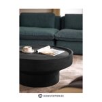 Must Täispuit Diivanilaud (Benno)