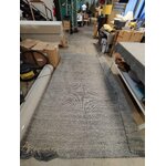 Pelēks paklājs utah (house nordic) 200x300 ar plankumiem