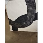 Seinapilt Black Lines (Agave) 80x80