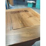 Massiivipuinen design-konsolipöytä (nathalie) kauneusvirheellä