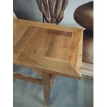 Massiivipuinen design-konsolipöytä (nathalie) kauneusvirheellä