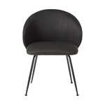 Black chair (luisa) with cosmetic flaws