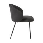 Black chair (luisa) with cosmetic flaws