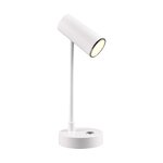 Valge LED Laualamp Lenny (Trio Leuchten)