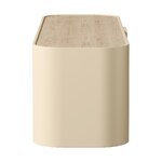 Vaalean beige designkaappi (jodie)