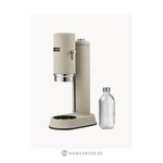 Beige kuohuvesikone carbonator pro (ark) kauneusvirheillä.