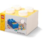 Valge Legokast Brick Four (Room Copenhagen)