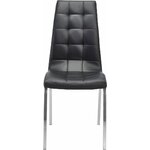 Black soft chair purple