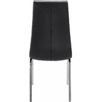 Black soft chair purple