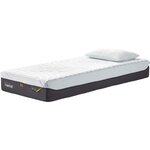 Viskoelastinen keskijäykkyys memory foam patja pro plus coolquilt () ehjä