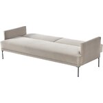 Taupe Tooni Samet Diivanvoodi (Fluente) 220cm