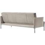 Taupe Tooni Samet Diivanvoodi (Fluente) 220cm