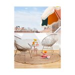 Dizainerio fotelis (bahia) su kosmetiniu defektu