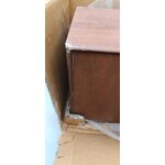 Dark brown solid wood cabinet (Paul)
