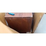 Dark brown solid wood cabinet (Paul)