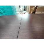 Dark brown extendable dining table (calary) 92x180-230 with cosmetic flaws.