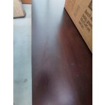 Dark Brown Solid Wood Dining Table (Archie) 220x110