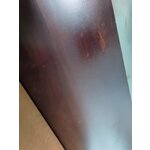 Dark Brown Solid Wood Dining Table (Archie) 220x110