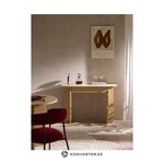 Light brown console table (zumi) with a cosmetic flaw