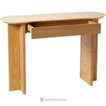 Light brown console table (zumi) with a cosmetic flaw