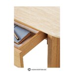 Vaaleanruskea konsolipöytä (zumi) kosmeettisilla virheillä