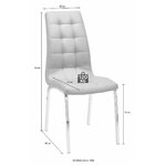 Black soft chair purple