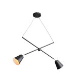 Black pendant light arte (aldex)